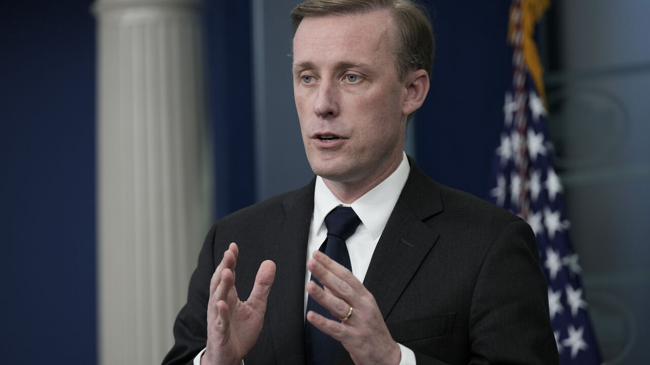 National Security Advisor Jake Sullivan speaks during the daily press briefing at the White House December 12, 2022 in Washington, DC. (Photo by Drew Angerer/Getty Images)