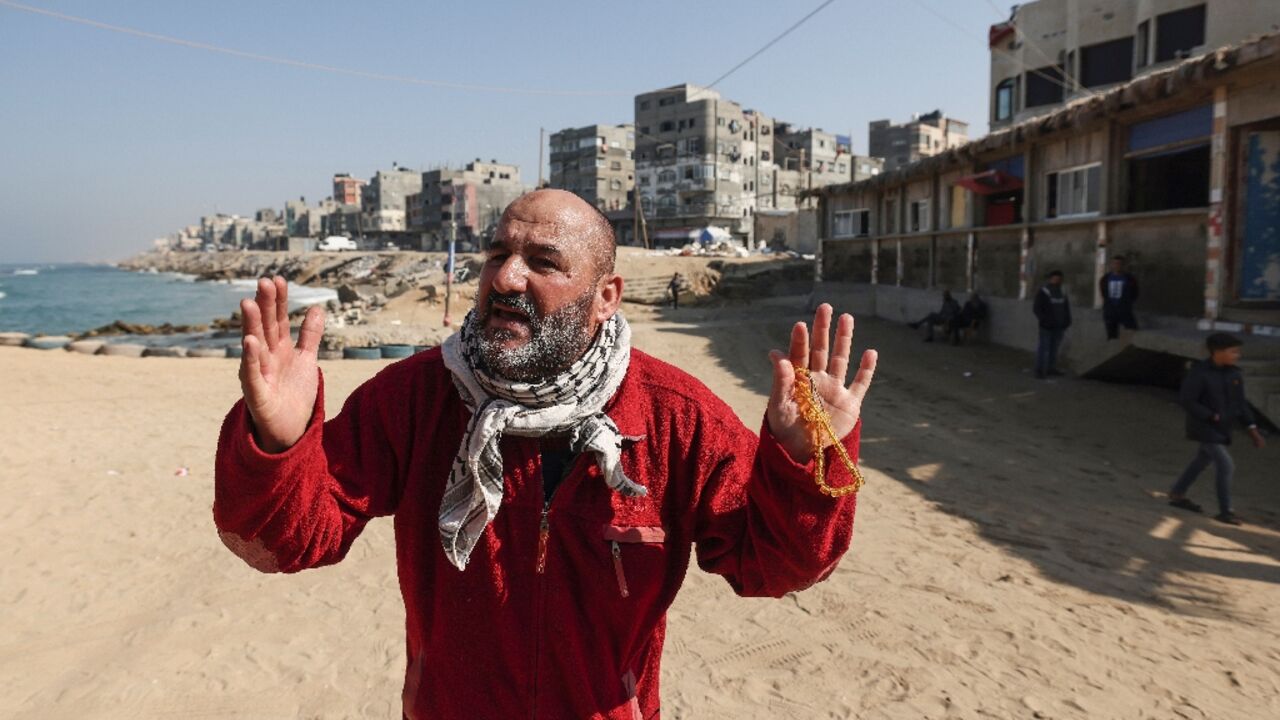 Hamas authorities in Gaza began demolishing dozens of houses at Al-Shati refugee camp to widen a coastal road