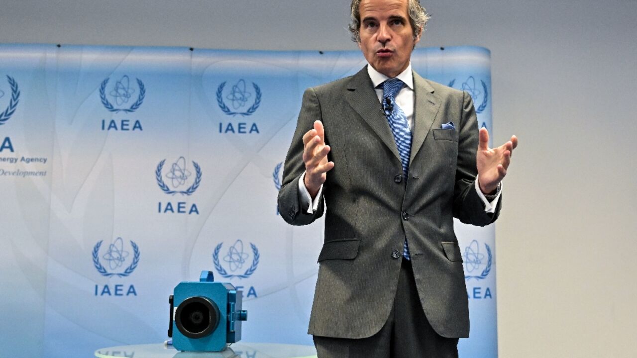 IAEA chief Rafael Grossi, seen in June 2022, is expected to make a trip to Iran soon