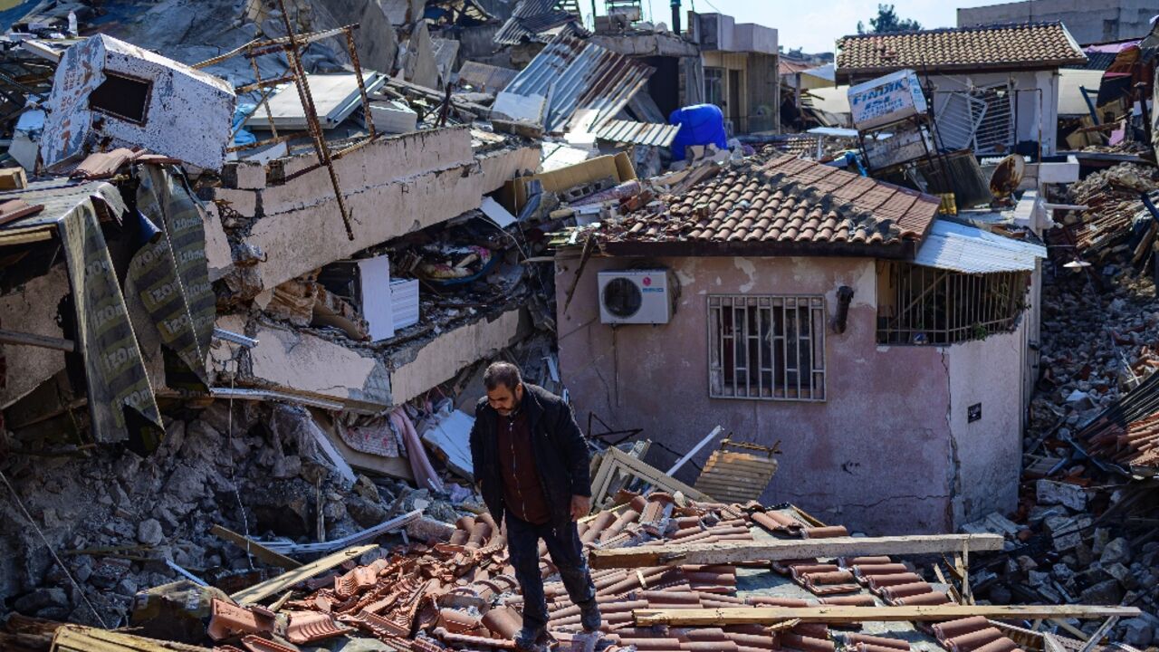 Millions of people are believed to have been made homeless by the massive quake Millions of people are believed to have been made homeless by the massive quake