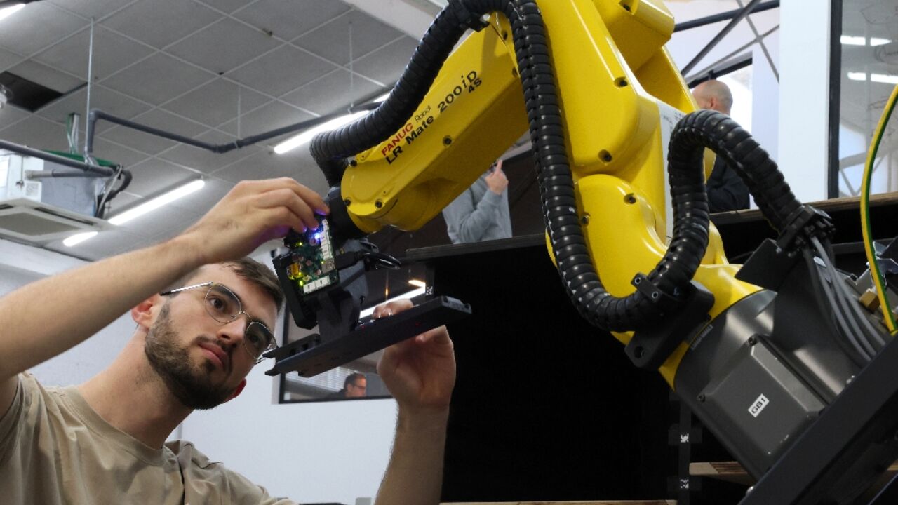 Combined with artificial intelligence, the Israeli-developed robots are designed to carefully grasp and pack a variety of items Combined with artificial intelligence, the Israeli-developed robots are designed to carefully grasp and pack a variety of items