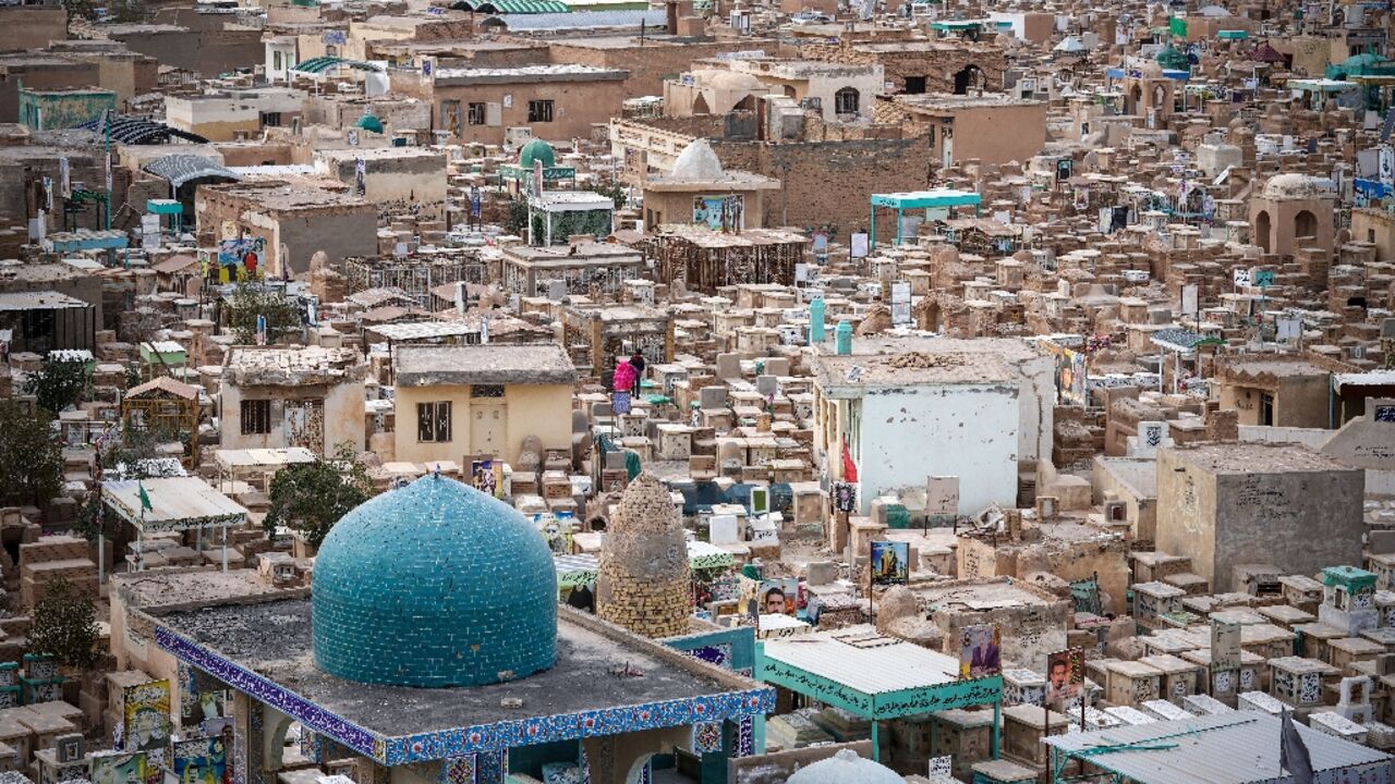 The vast expanse of crypts, vaults and catacombs is located near the mausoleum of the revered Imam Ali, the founding figure of Shiite Islam The vast expanse of crypts, vaults and catacombs is located near the mausoleum of the revered Imam Ali, the founding figure of Shiite Islam