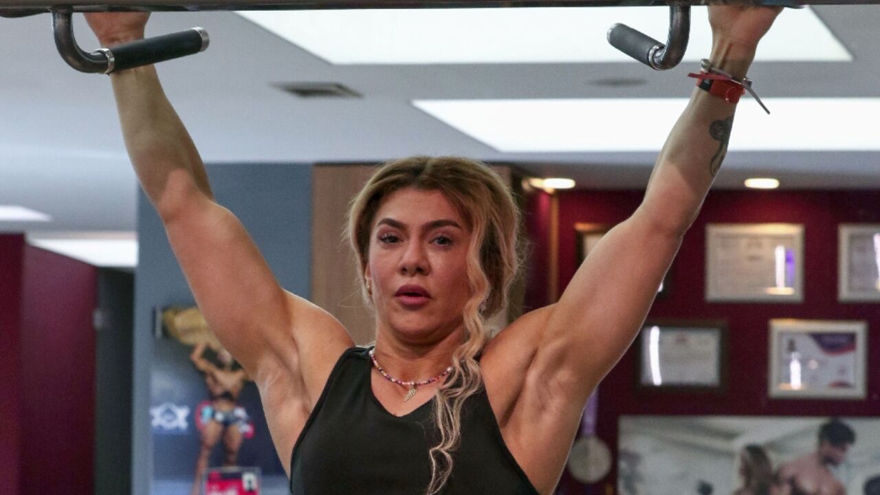 Shylan Kamal has trained since aged 22 and can be seen on Instagram flexing her muscles at bodybuilding competitions across Europe, sometimes waving the flag of Iraqi Kurdistan Shylan Kamal has trained since aged 22 and can be seen on Instagram flexing her muscles at bodybuilding competitions across Europe, sometimes waving the flag of Iraqi Kurdistan