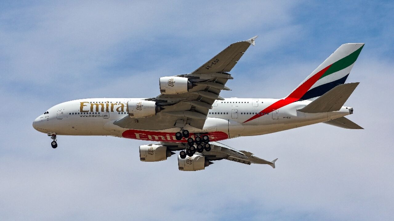 The Emirates airline business alone banked $2.9 billion, another record, after returning a $1.1 billion loss in the previous financial year as passengers began to return to the skies The Emirates airline business alone banked $2.9 billion, another record, after returning a $1.1 billion loss in the previous financial year as passengers began to return to the skies