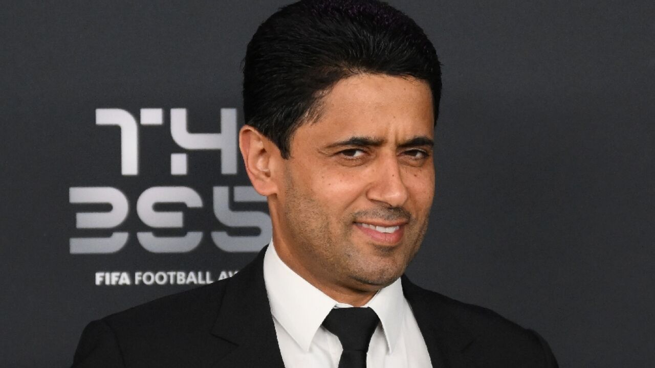 Paris Saint-Germain and Qatar Sports Investments president Nasser al-Khelaifi Paris Saint-Germain and Qatar Sports Investments president Nasser al-Khelaifi