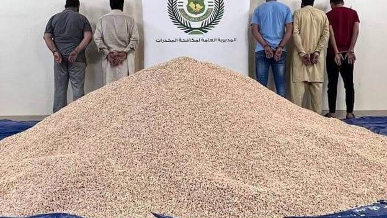 Saudi Arabia announced a major Captagon bust this week, with nearly 8 million pills seized.