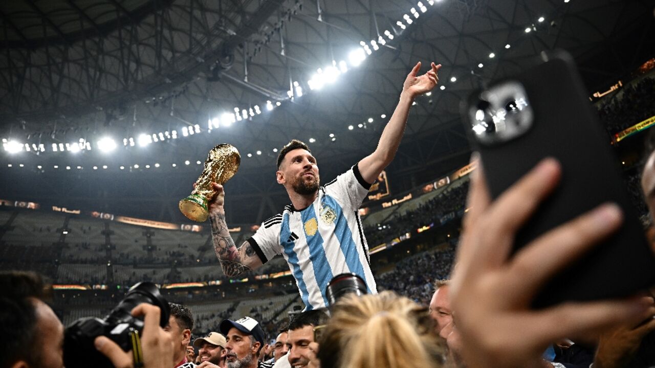 Lionel Messi bolstered his claims to be the greatest player of all time by winning the World Cup with Argentina last year Lionel Messi bolstered his claims to be the greatest player of all time by winning the World Cup with Argentina last year