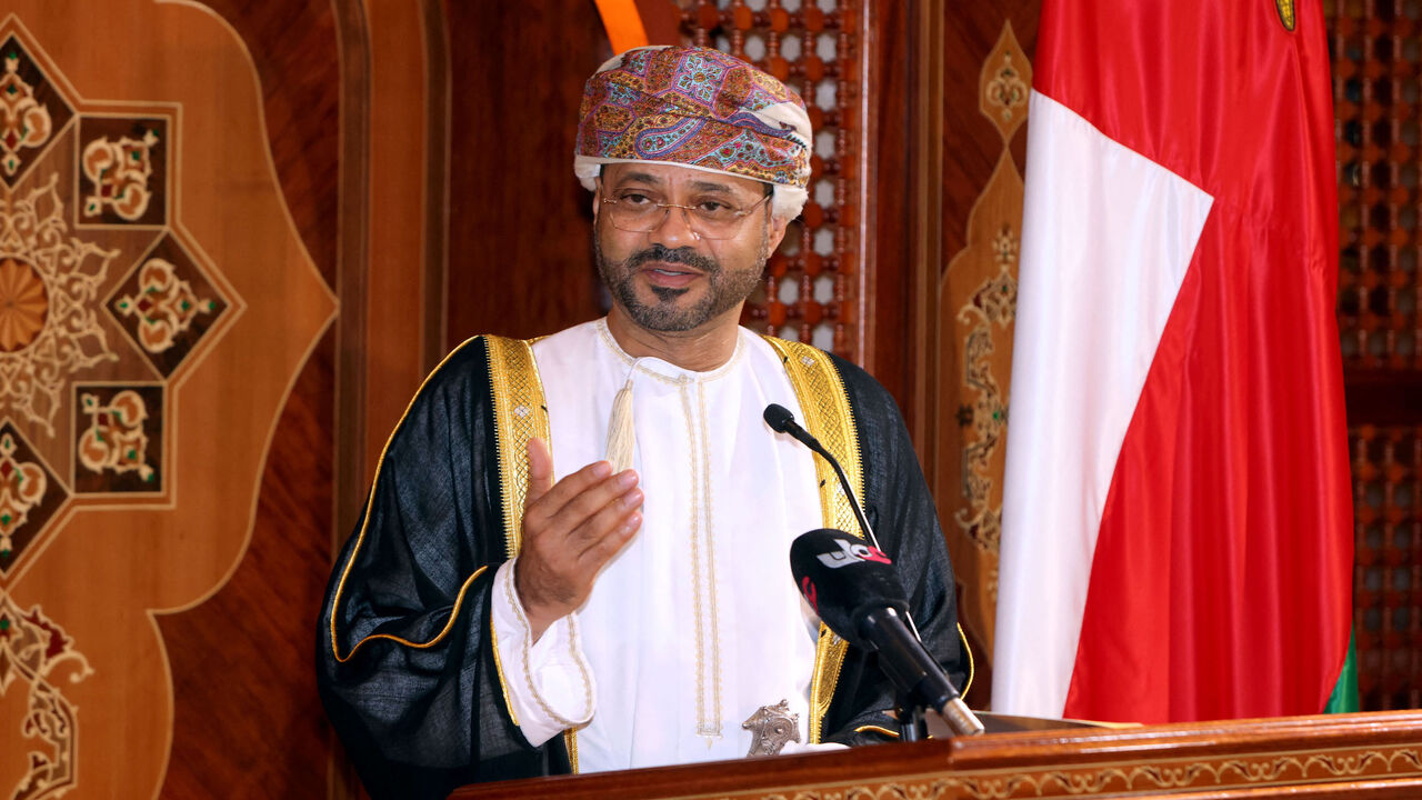 Omani Foreign Minister Sayyid Badr al-Busaidi.