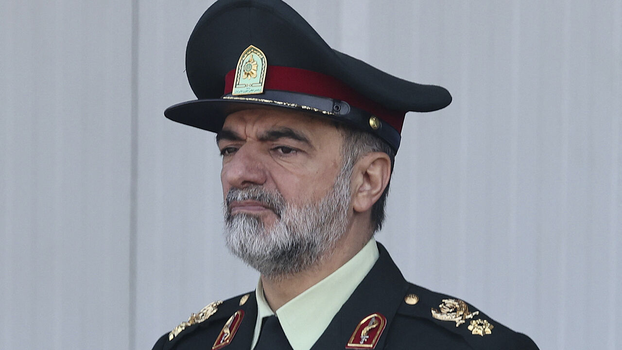 Iranian police chief General Ahmad-Reza Radan attends a military parade marking the country's annual army day in the capital Tehran on April 18, 2023. (Photo by ATTA KENARE / AFP) (Photo by ATTA KENARE/AFP via Getty Images)