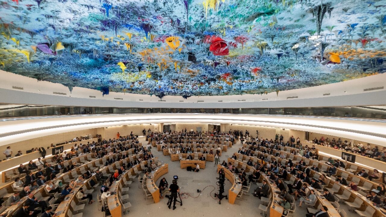 The group of 27 countries called for an end to the 'disproportionate attention' given to Israel The group of 27 countries called for an end to the 'disproportionate attention' given to Israel