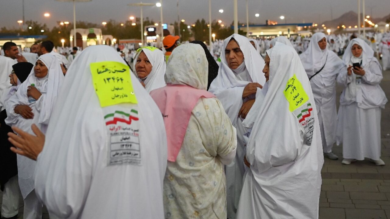 Iranian pilgrims join this year's hajj in their tens of thousands after Tehran reconciled with Saudi Arabia in March turning the page on seven years of enmity Iranian pilgrims join this year's hajj in their tens of thousands after Tehran reconciled with Saudi Arabia in March turning the page on seven years of enmity