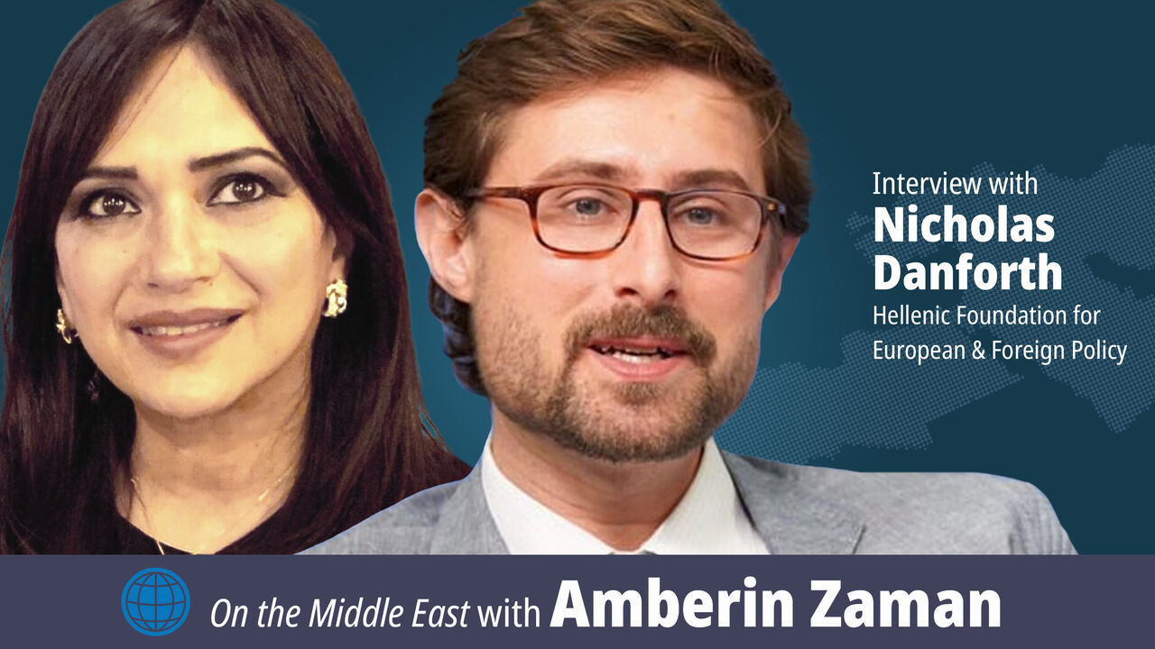 Amberin Zaman and Nicholas Danforth