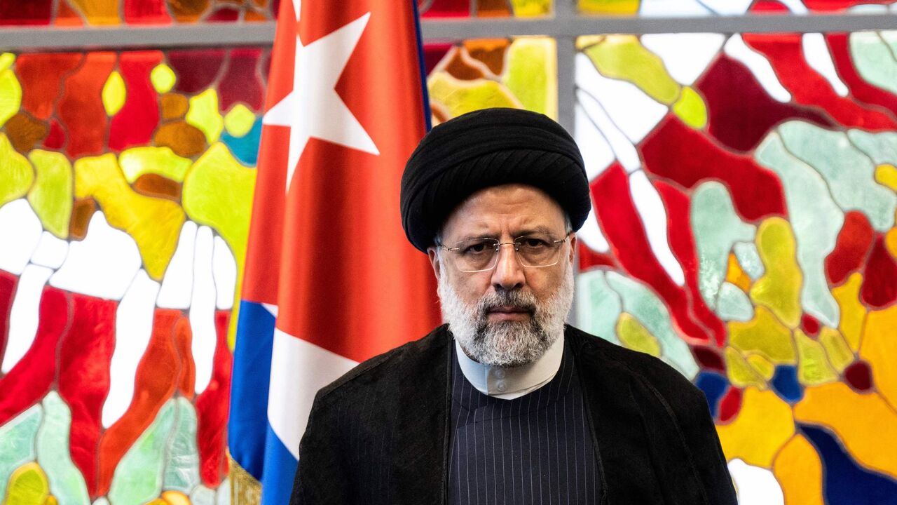 Iran's President Ebrahim Raisi attends the signing of bilateral agreements ceremony at the Revolution Palace in Havana on June 15, 2023.