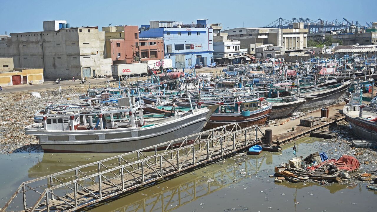 Karachi port