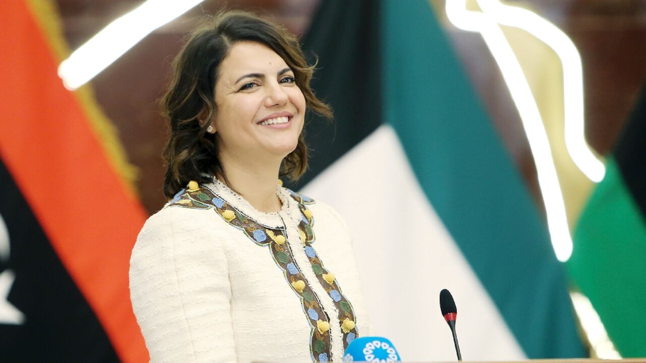 Libya's foreign ministry said Najla al-Mangoush's meeting with her Israeli counterpart was a 'chance and unofficial encounter' Libya's foreign ministry said Najla al-Mangoush's meeting with her Israeli counterpart was a 'chance and unofficial encounter'