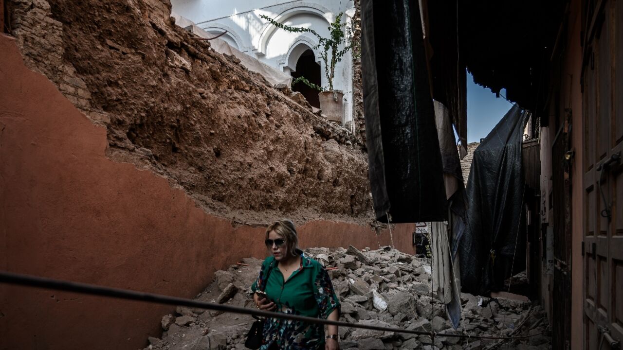 Marrakesh has a rich architectural heritage, and much of it suffered damage the strongest earthquake to ever hit Morocco