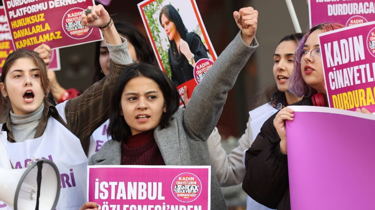 The We Will Stop Femicide Platform speaks out against President Recep Tayyip Erdogan The We Will Stop Femicide Platform speaks out against President Recep Tayyip Erdogan