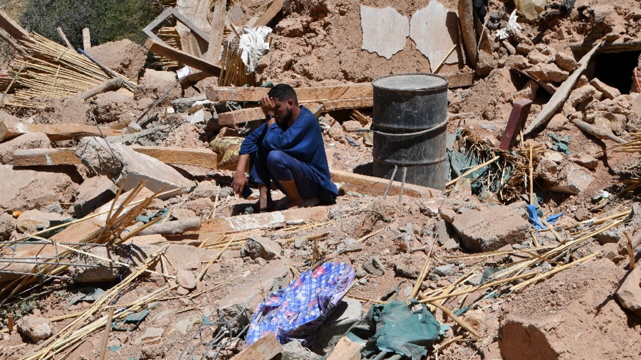 The village of Tikht near the epicentre of Morocco's massive earthquake was effectively destroyed The village of Tikht near the epicentre of Morocco's massive earthquake was effectively destroyed