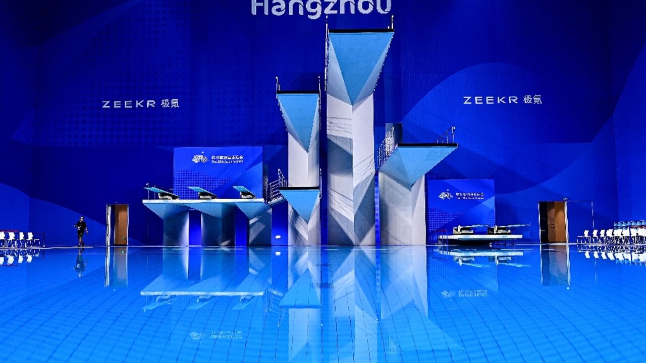 The Asian Games in Hangzhou are set to open on Saturday The Asian Games in Hangzhou are set to open on Saturday