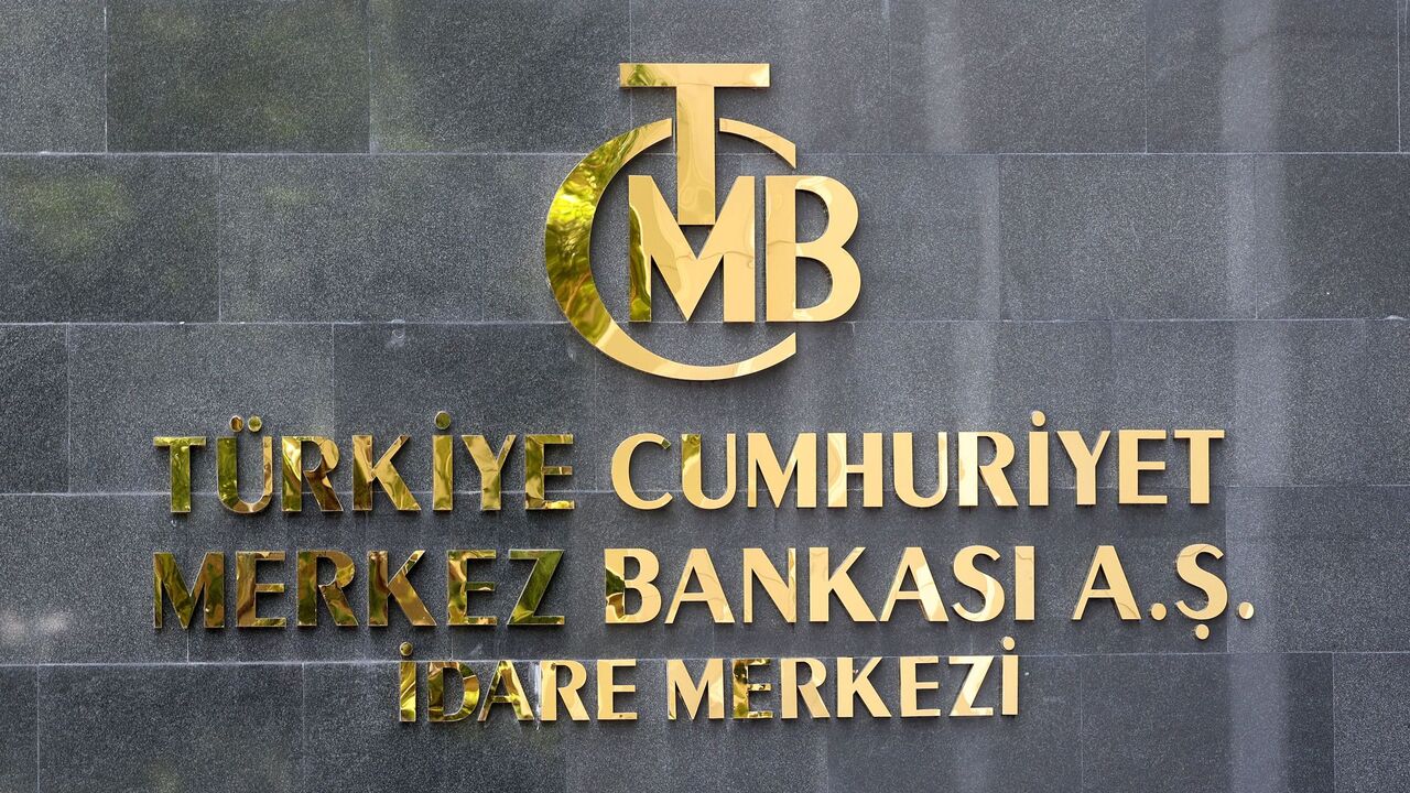 This photograph taken on June 9, 2023, shows the Central Bank of Turkey, in Ankara.