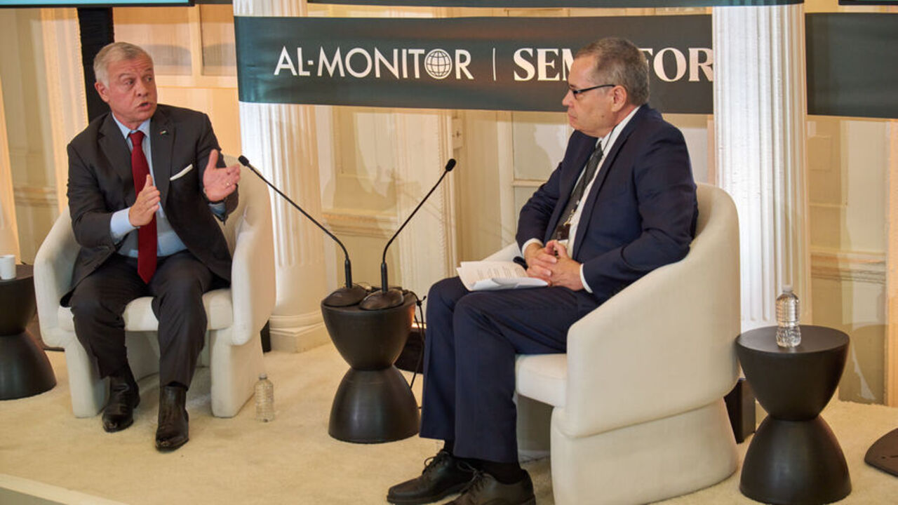 King of Jordan and Andrew Parasiliti