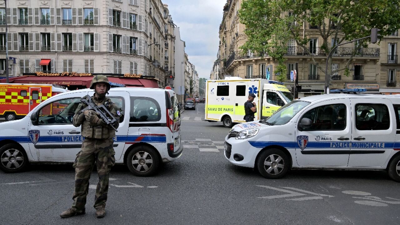In France, soldiers from Operation Sentinelle, a special force deployed nationwide since the 2015 terror attacks, are being deployed In France, soldiers from Operation Sentinelle, a special force deployed nationwide since the 2015 terror attacks, are being deployed