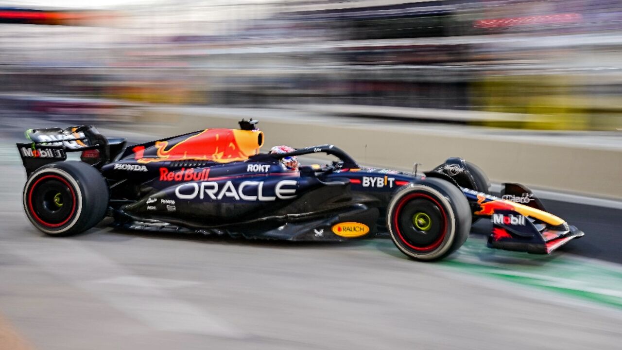 Red Bull Racing's Dutch driver Max Verstappen Red Bull Racing's Dutch driver Max Verstappen