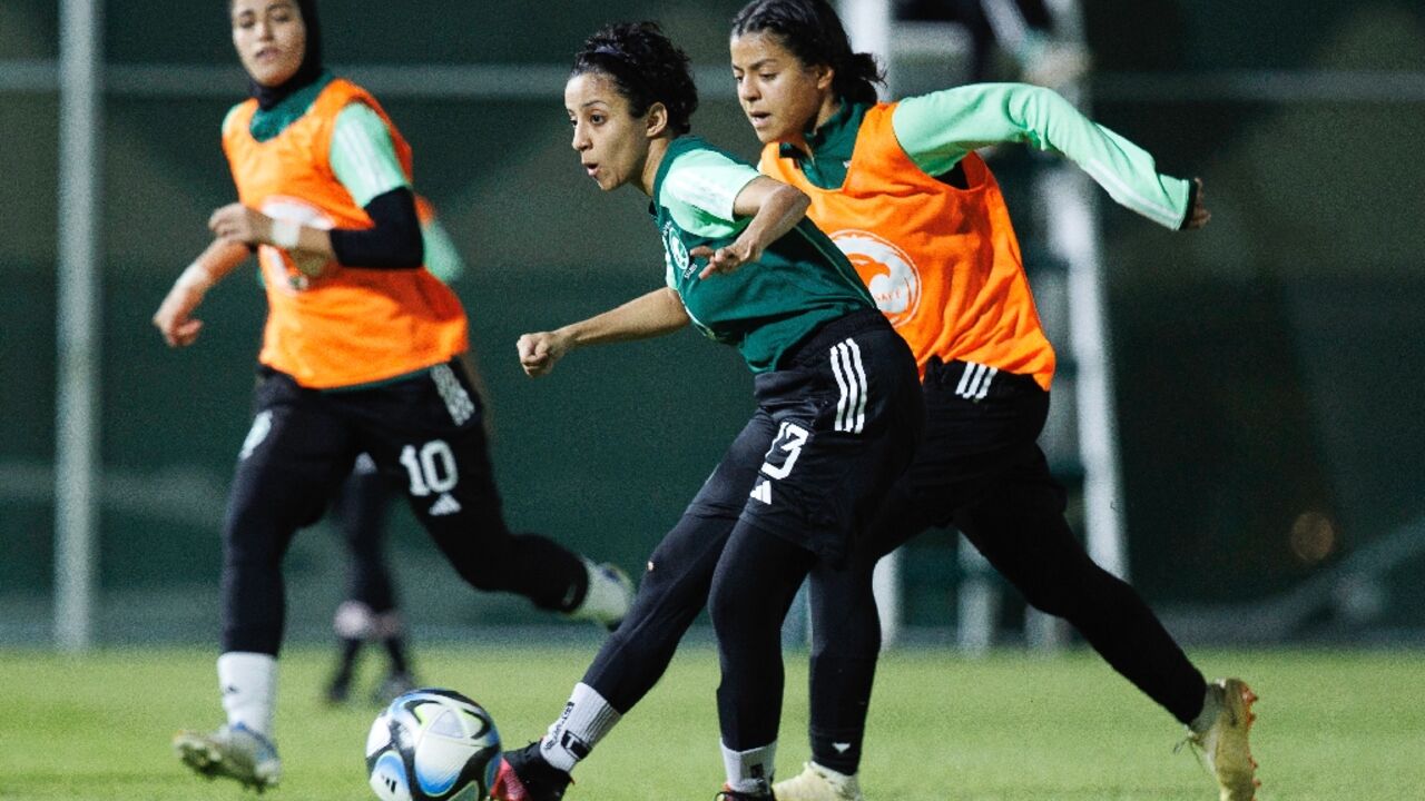 Saudi women weren't allowed to attend football matches until January 2018, let alone play at the professional level Saudi women weren't allowed to attend football matches until January 2018, let alone play at the professional level