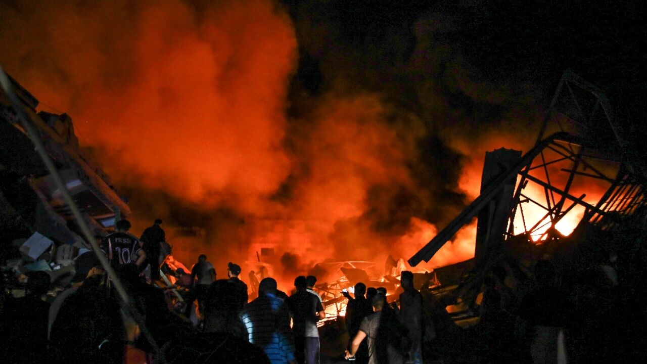 Israel says it is seeking to totally destroy Gaza's Hamas rulers after the deadly October 7 attacks which caused the worst bloodshed in Israel's history Israel says it is seeking to totally destroy Gaza's Hamas rulers after the deadly October 7 attacks which caused the worst bloodshed in Israel's history