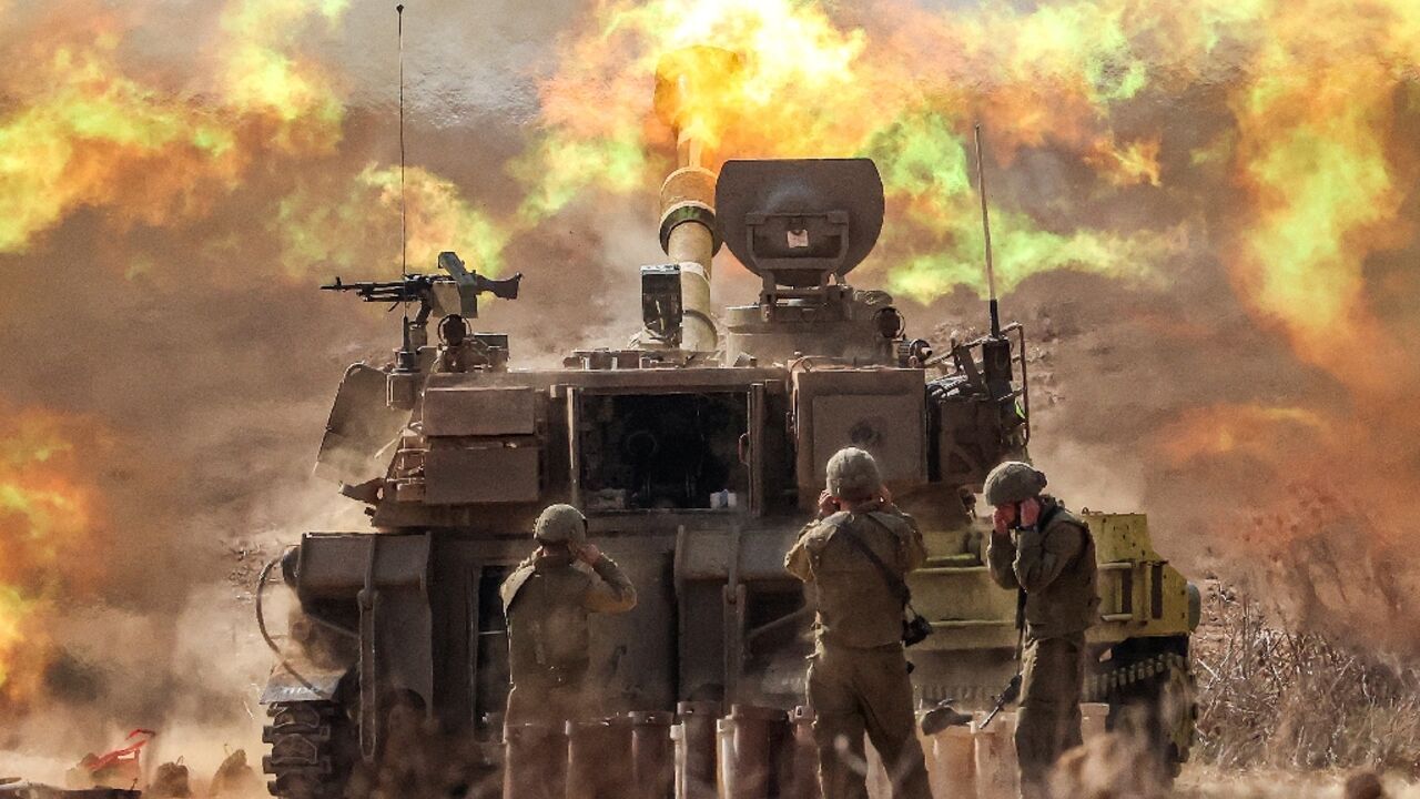 Israel is targeting Gaza with heavy weapons