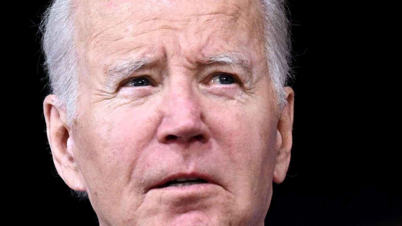 US President Joe Biden said aid deliveries for Gaza were 'not fast enough' 