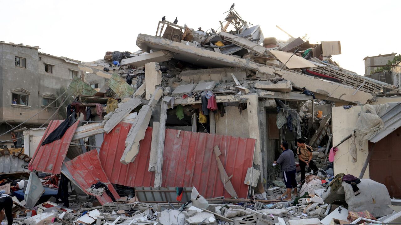 Gaza rubble