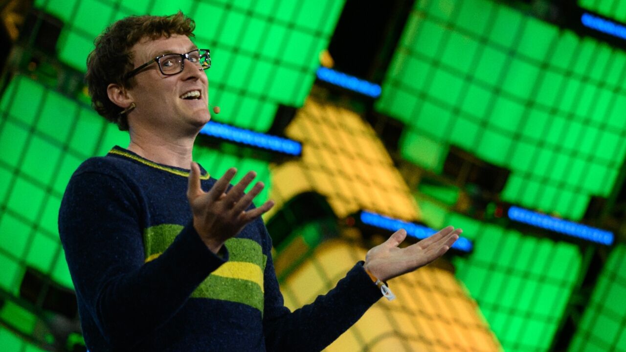 Irish entrepreneur and Web Summit co-founder Paddy Cosgrave photographed at Web Summit Rio 2023 on May 1, 2023 Irish entrepreneur and Web Summit co-founder Paddy Cosgrave photographed at Web Summit Rio 2023 on May 1, 2023