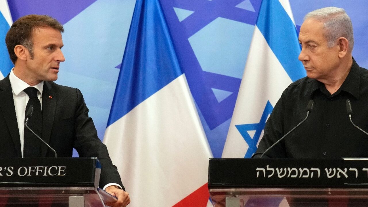 Macron's statements on a visit to Israel caused particular disquiet 