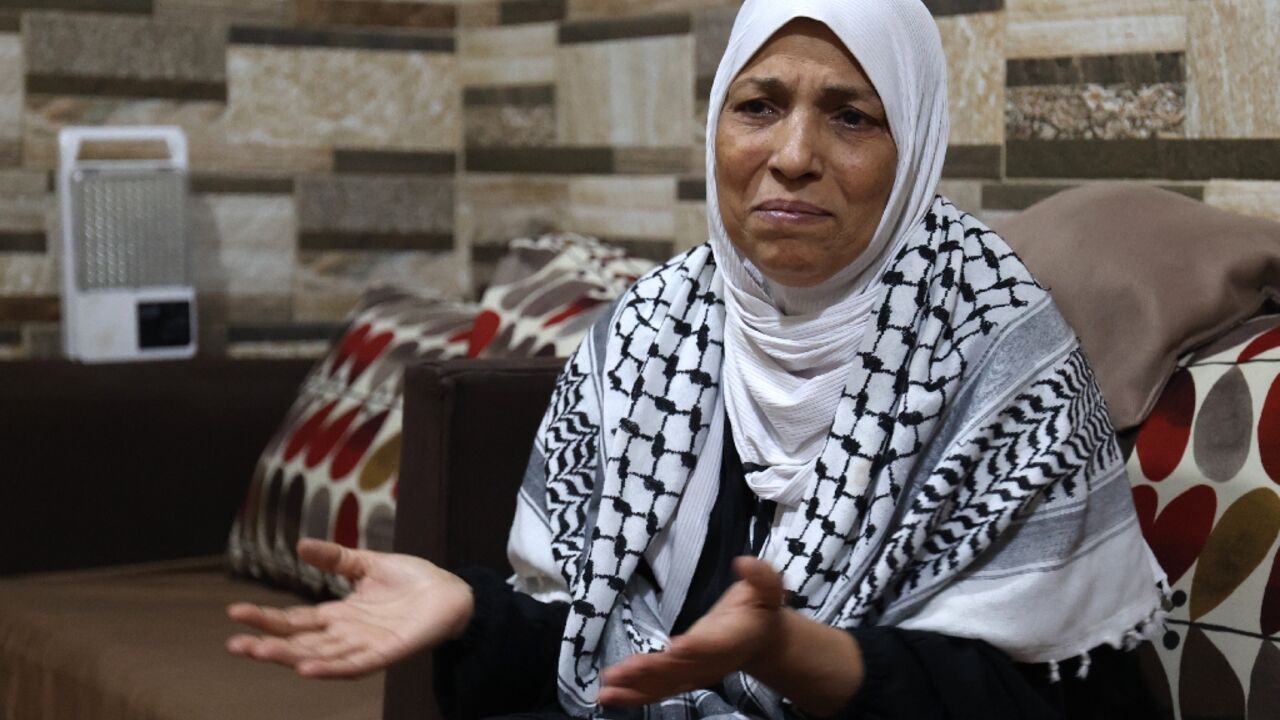 Palestinian refugee Fatima al-Ashwah had visited her extended family in Gaza before the Israel-Hamas war which she said left around 12 of them dead in an Israeli strike Palestinian refugee Fatima al-Ashwah had visited her extended family in Gaza before the Israel-Hamas war which she said left around 12 of them dead in an Israeli strike