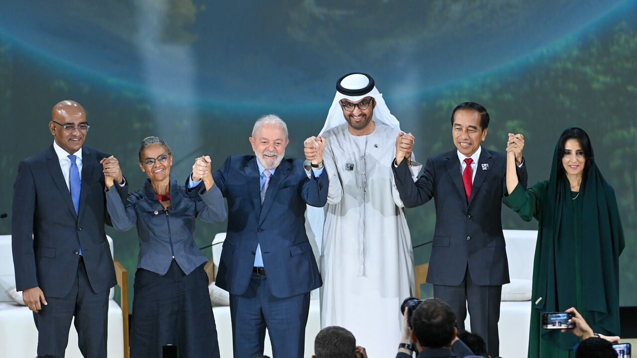 High-level segment of the UNFCCC COP28 Climate Conference at Expo City Dubai on Dec. 2, 2023, in Dubai, United Arab Emirates.