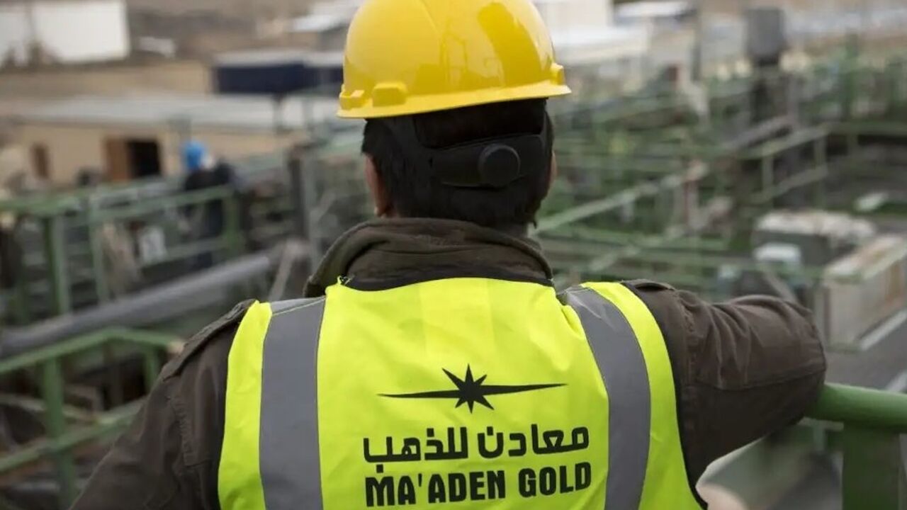 An employee of the Saudi Arabian Mining Company (Ma’aden) is pictured in this undated image.