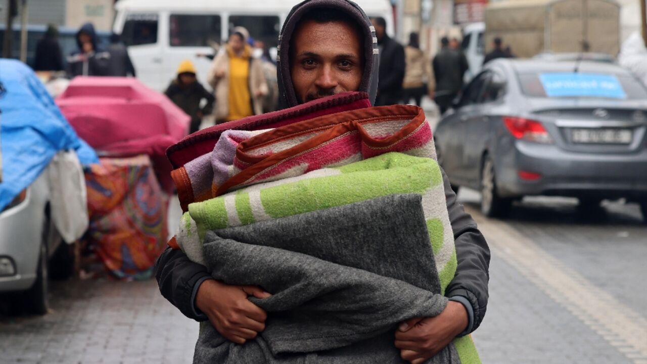 Many displaced Palestinians have reached Rafah from southern Gaza's main city Khan Yunis, the focus of Israel's military offensive