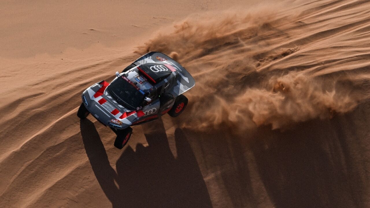 Sand man: Stephane Peterhansel en route to a record-equalling 50th Dakar stage win Sand man: Stephane Peterhansel en route to a record-equalling 50th Dakar stage win