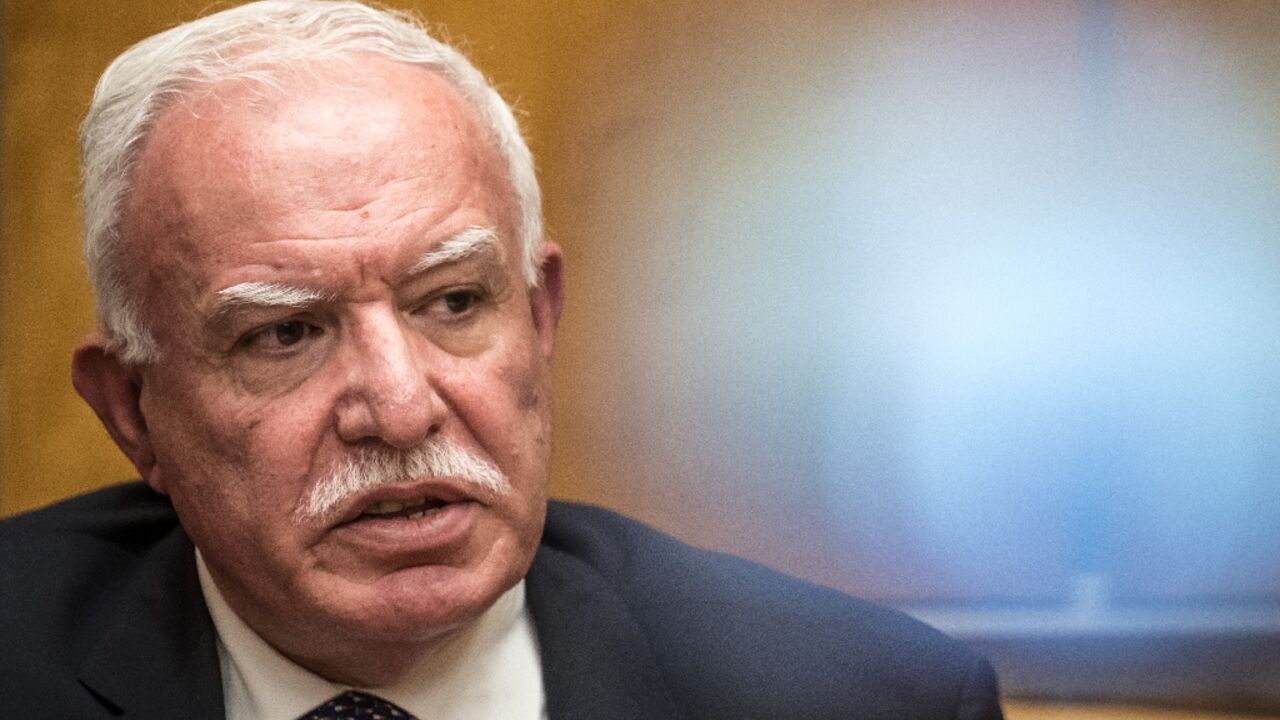 Palestinian foreign minister Riyad al-Maliki is in Geneva to attend the UN Human Rights Council Palestinian foreign minister Riyad al-Maliki is in Geneva to attend the UN Human Rights Council