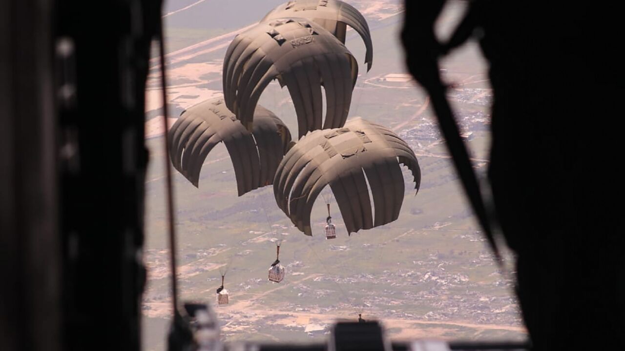 Jordan is coordinating airdrops for other countries Jordan is coordinating airdrops for other countries