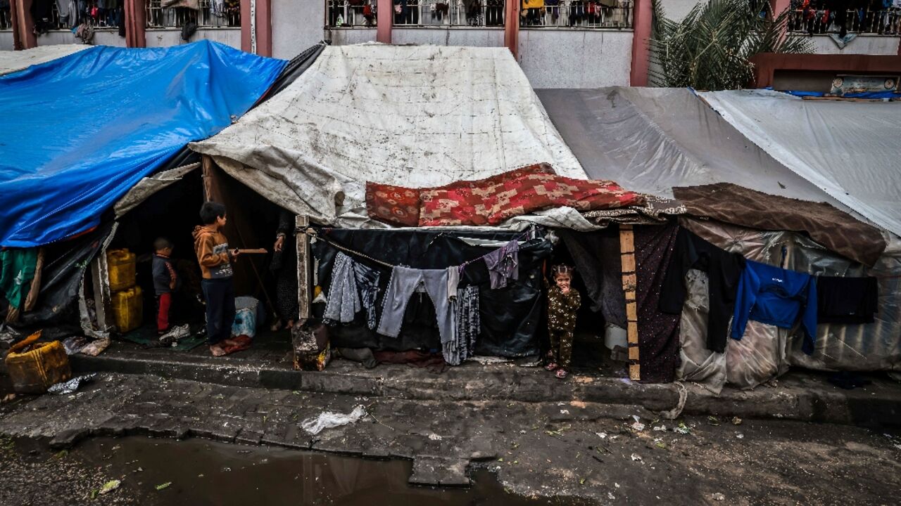 In Rafah, in southern Gaza, Palestinians displaced by Israel's offensive are forced to live in unsanitary conditions