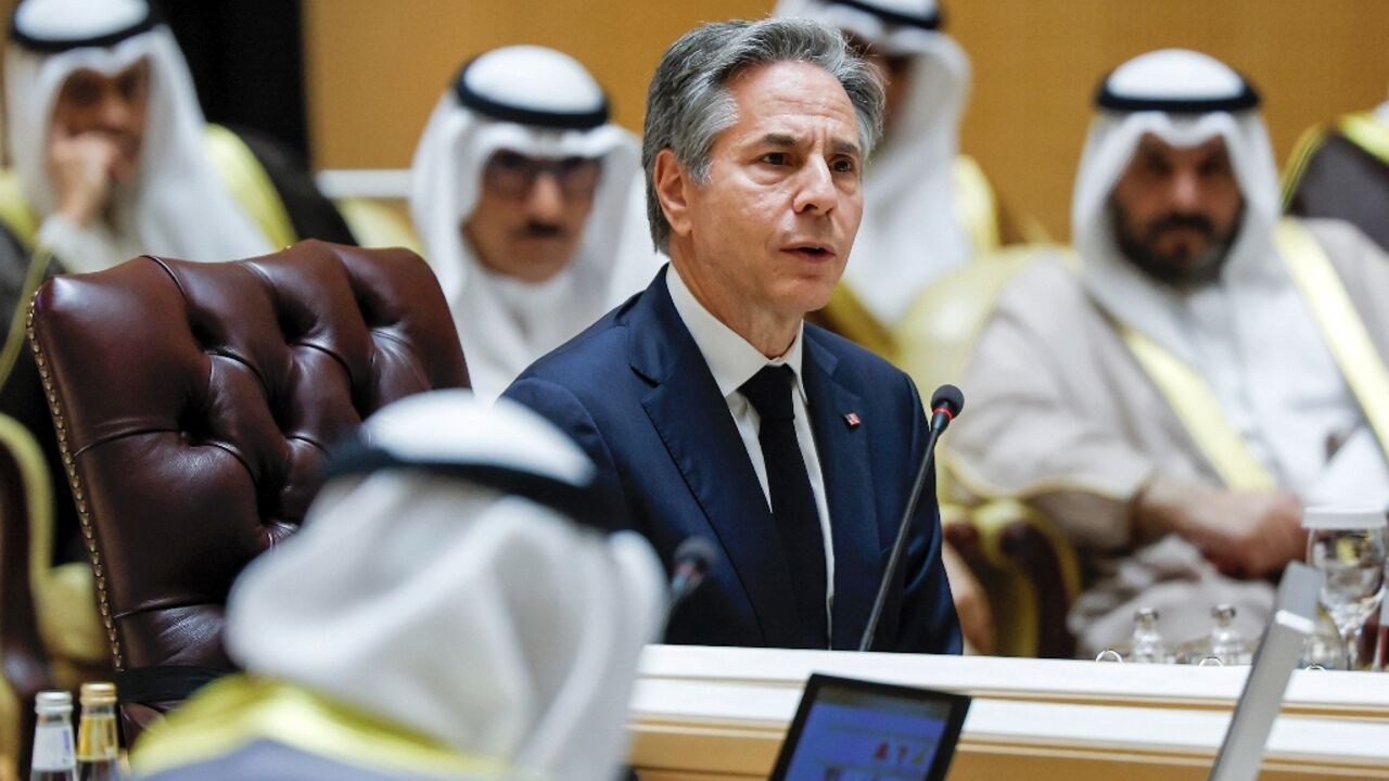 US Secretary of State Antony Blinken meeting Gulf Cooperation Council ministers in Riyadh