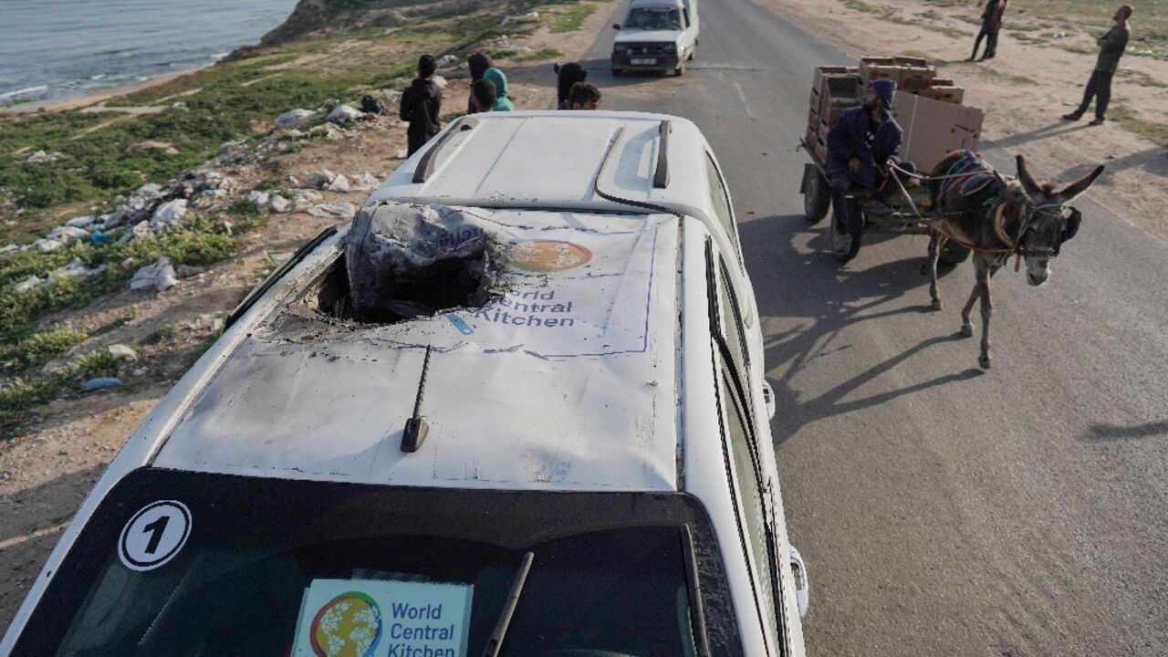 World Central Kitchen said it had paused its operations in Gaza after the strike World Central Kitchen said it had paused its operations in Gaza after the strike