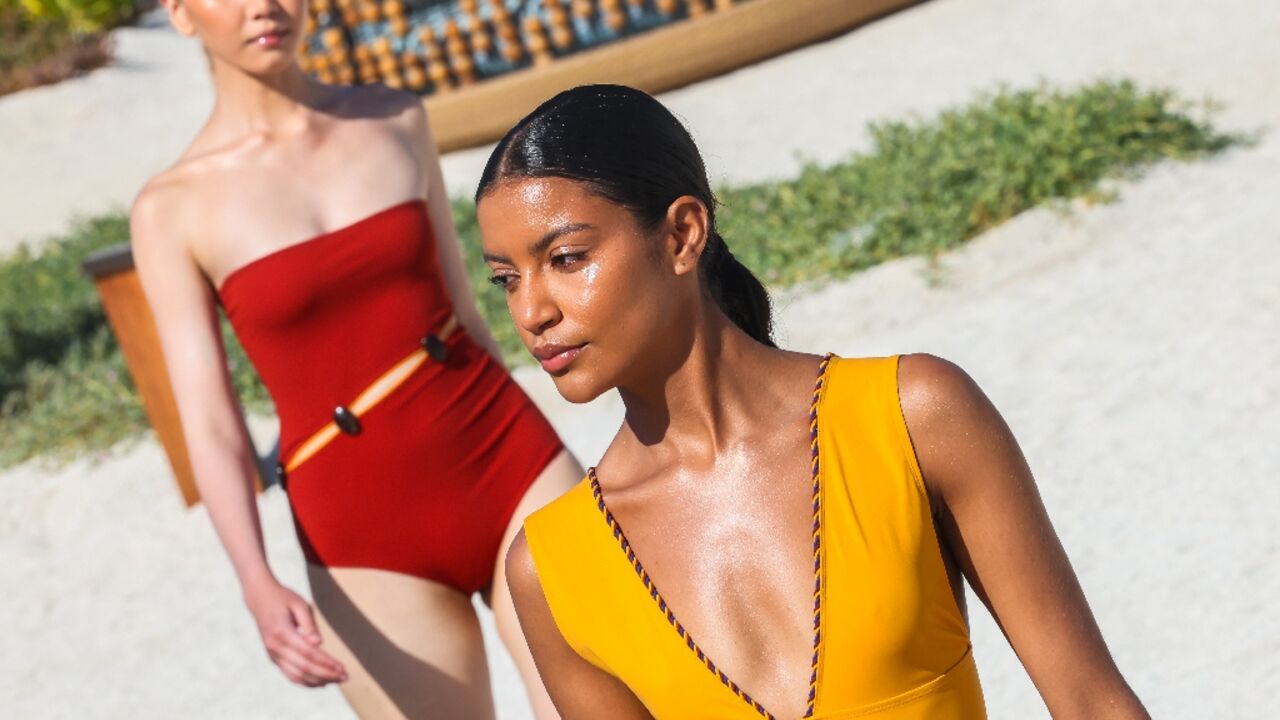 The sunset show on Thursday kicked off Saudi Arabia's first Red Sea Fashion Week