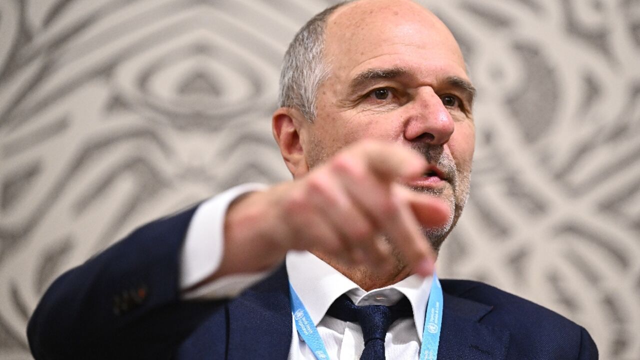 Rik Peeperkorn is the WHO's representative in the Palestinian territories Rik Peeperkorn is the WHO's representative in the Palestinian territories