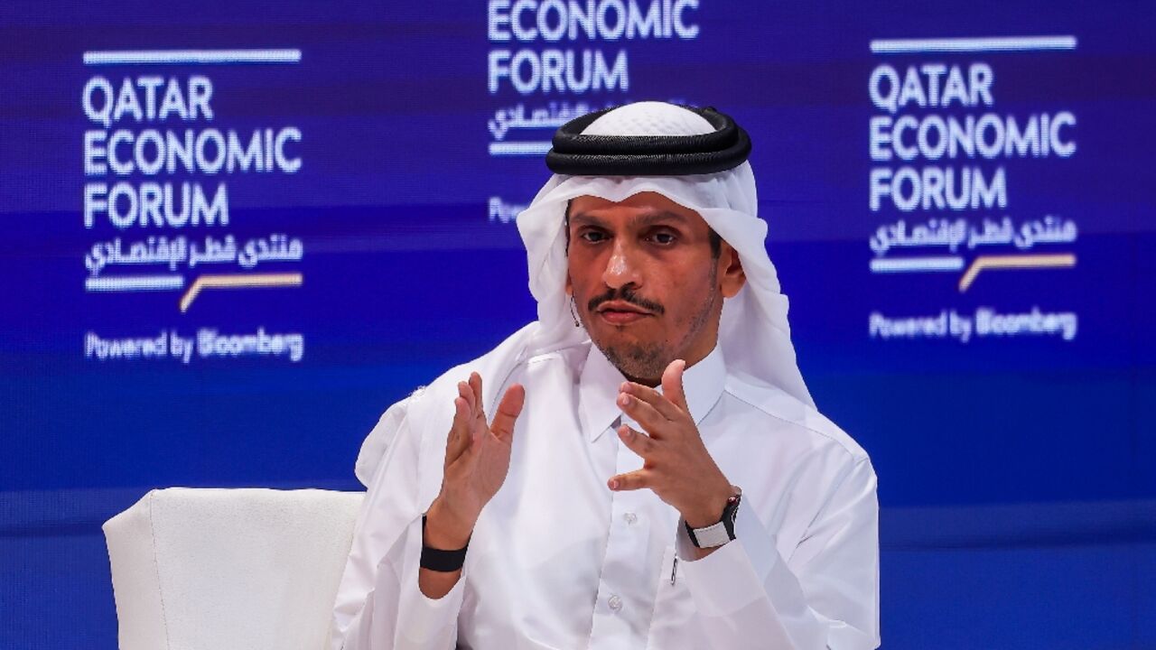 Qatar's Prime Minister Mohammed bin Abdulrahman Al-Thani was speaking at the Qatar Economic Forum in Doha