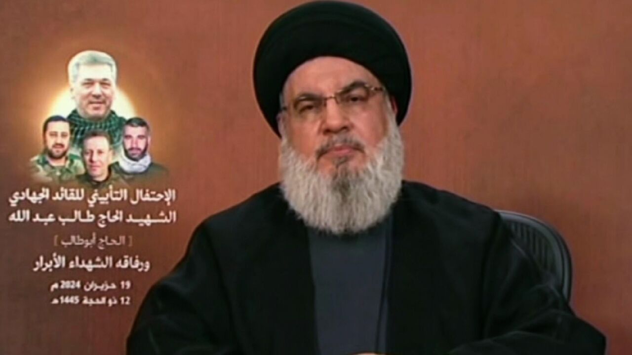 Hassan Nasrallah threatened Israel and Cyprus on Wednesday amid escalating cross-border fire between Israel and Hezbollah Hassan Nasrallah threatened Israel and Cyprus on Wednesday amid escalating cross-border fire between Israel and Hezbollah