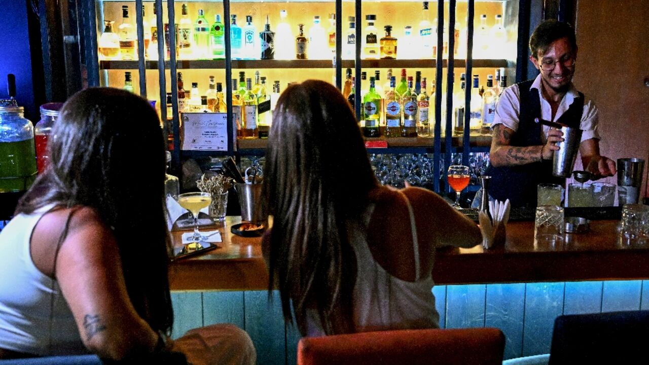 The risk of war does not seem to bother the partiers in Beirut's Christian neighbourhood of Mar Mikhael The risk of war does not seem to bother the partiers in Beirut's Christian neighbourhood of Mar Mikhael