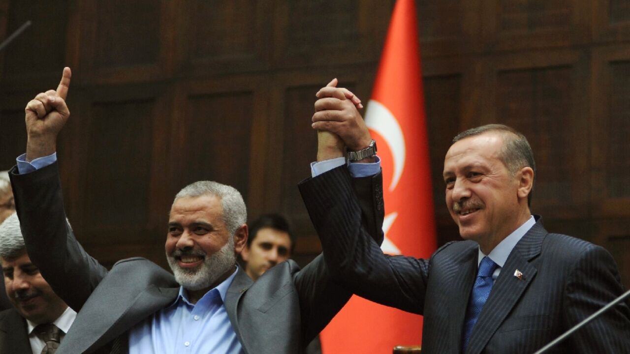 Turkey's President Recep Tayyip Erdogan slammed the 'perfidious' killing of Hamas leader Ismail Haniyeh